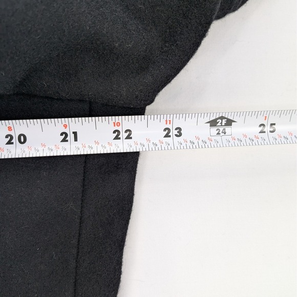 Jos. A. Bank Wool Pea Coat – Men's Medium – Black - Picture 4 of 16
